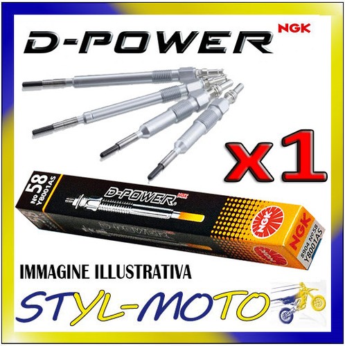 Ngk spark plug ye07 alfa - plug,