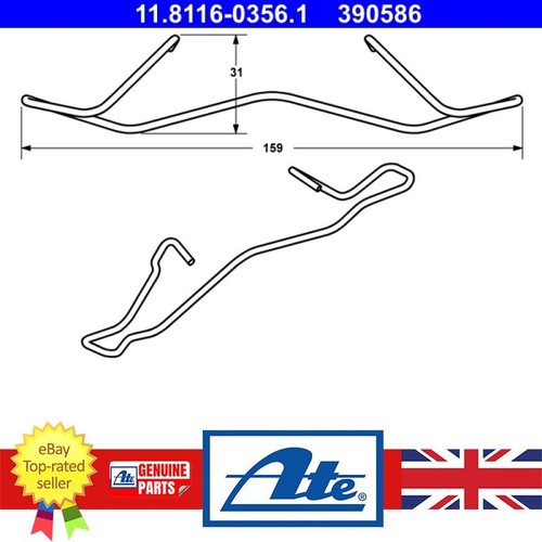 Brake caliper spring for - brake,