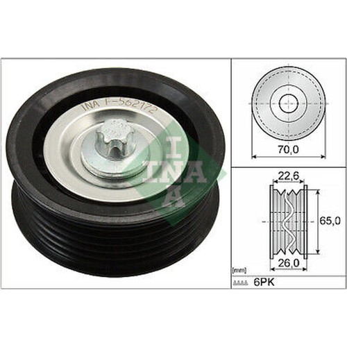 Deflection guide pulley - deflection/guide,