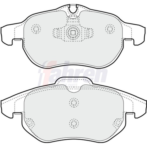 Brake pads set - brake,