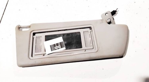 Sun visor with light and - ,