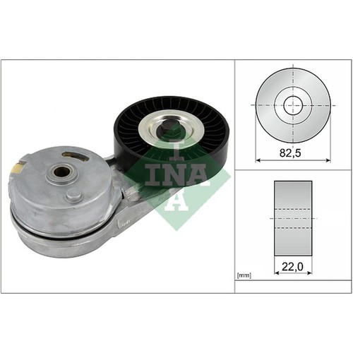 Multi belt tensioner - belt,