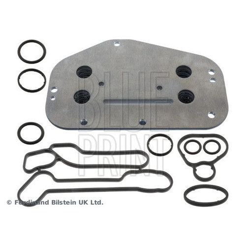 Blue print engine oil - print,