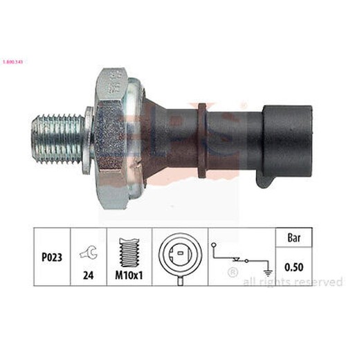 Oil pressure switch - oil, 1.800.141