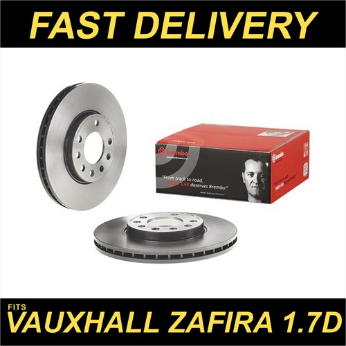 Brake discs pair vented - vented, for