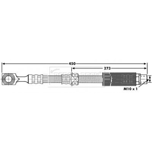 Borg beck brake hydraulic - beck,